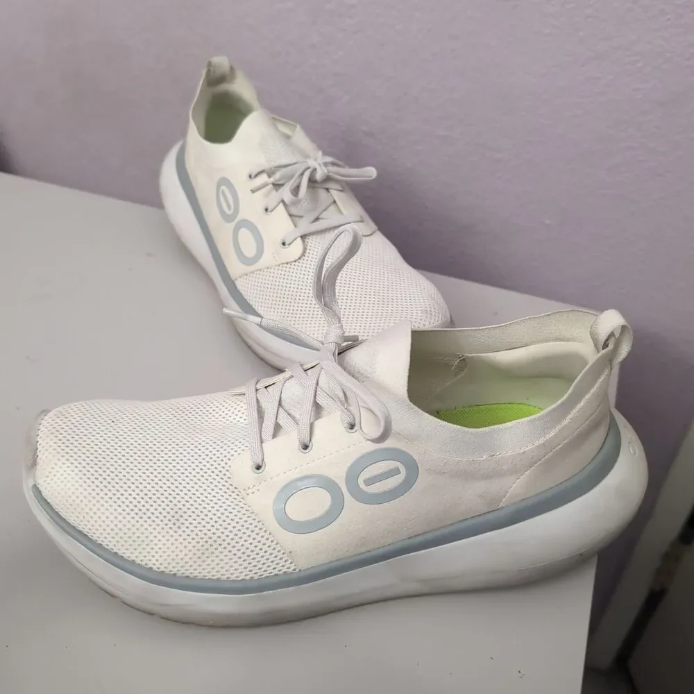 Oofos Stride Shoe Mens Size 12 Wide Lightweight Cushion